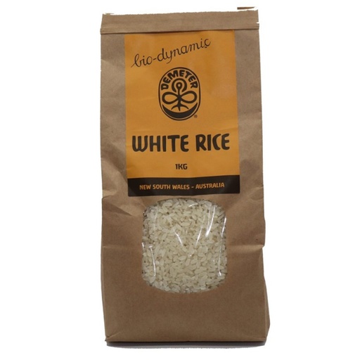 DEMETER BIO-DYNAMIC | Medium Grain White Rice, 1kg