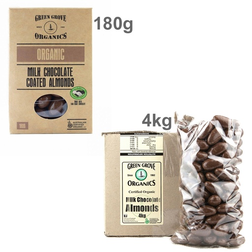 GREEN GROVE | Almonds – Milk Chocolate