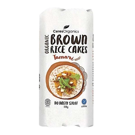 CERES ORGANICS | 糙米餅 – 醬油口味 110g