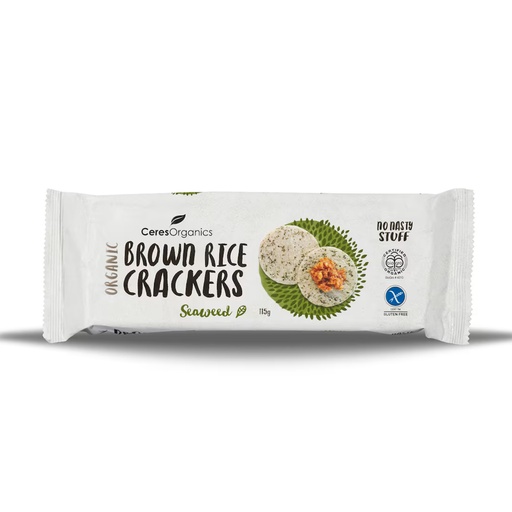 CERES ORGANICS | 糙米海藻餅乾，115克