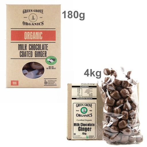 GREEN GROVE | Ginger – Milk Chocolate