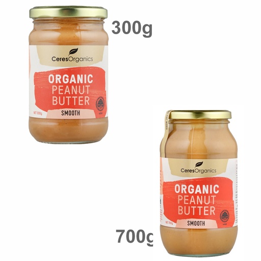 CERES ORGANICS | 花生醬 – 平滑口感，300克