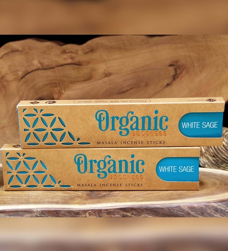 ORGANIC GOODNESS | 马萨拉香薰 白鼠尾草, 每盒15克