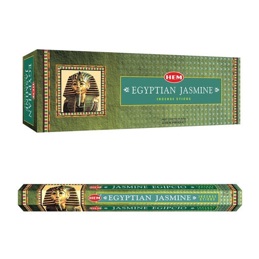 HEM | Incense Hex EGYPTIAN JASMINE - 1 pack /20sticks or 1 bx /6packs
