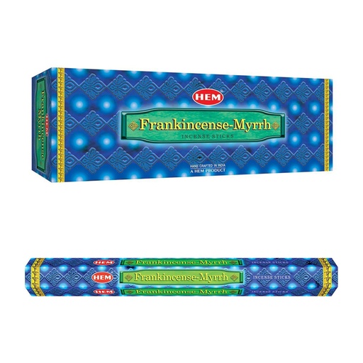 HEM | Incense Hex FRANK MYRRH - 1 pack /20sticks or 1 bx /6packs
