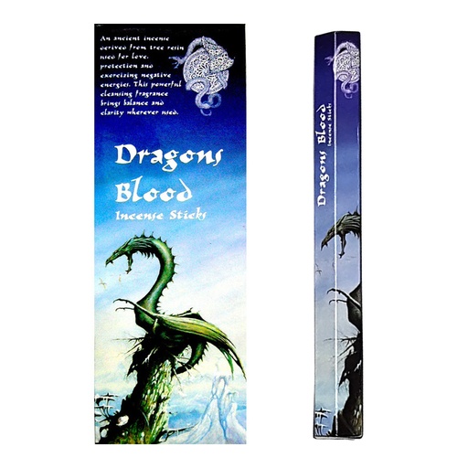 KAMINI | Incense Hex DRAGONS BLOOD - 1 pack /20sticks or 1 bx /6packs