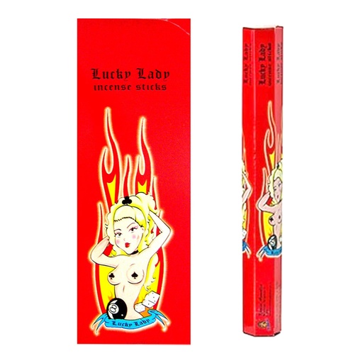 KAMINI | Incense Hex LUCKY LADY - 1 pack /20sticks or 1 bx /6packs