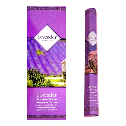 KAMINI | Incense Hex LAVENDER - 1 pack /20sticks or 1 bx /6packs