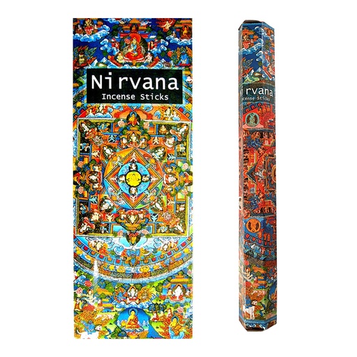KAMINI | Incense Hex NIRVANA Masala - 1 pack /20sticks or 1 bx /6packs