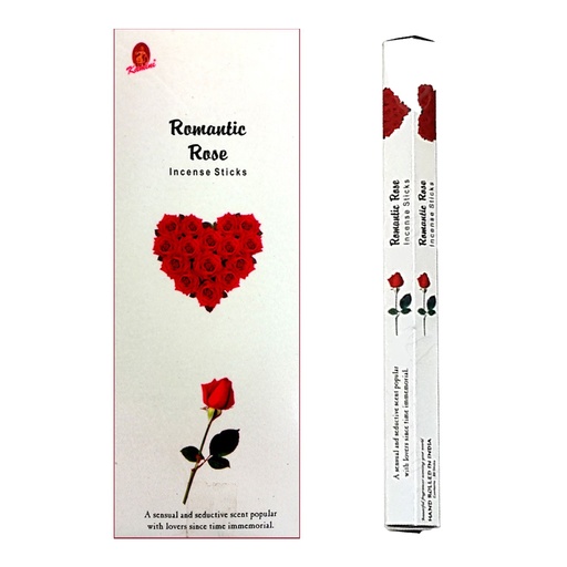 KAMINI | Incense Hex ROMANTIC ROSE - 1 pack /20sticks or 1 bx /6packs