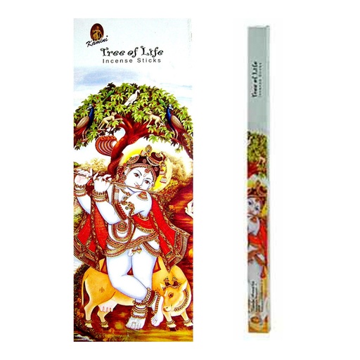 KAMINI | Incense Hex TREE OF LIFE Masala - 1 pack /20sticks or 1 bx /6packs