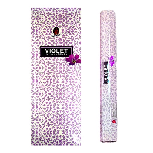 KAMINI | Incense Hex VIOLET - 1 pack /20sticks or 1 bx /6packs