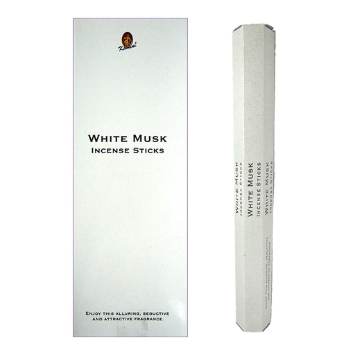 KAMINI | Incense Hex WHITE MUSK - 1 pack /20sticks or 1 bx /6packs