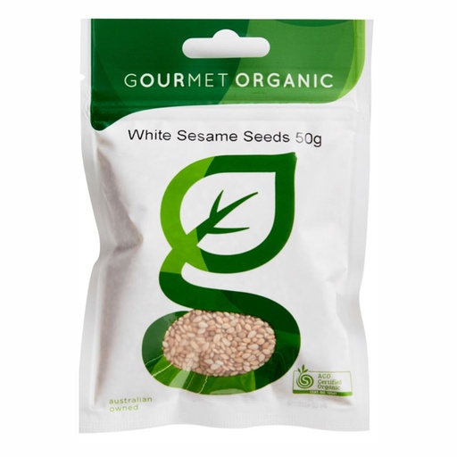 GOURMET ORGANIC | Sesame Seeds White 50g