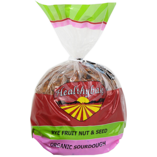 HEALTHYBAKE | Organic Rye Fruit & Seed Sourdough – 650g