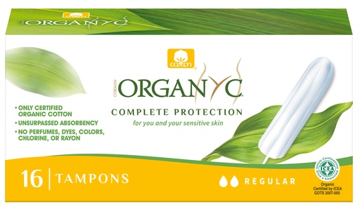 ORGANYC | Tampons – Regular, 16 Tampons