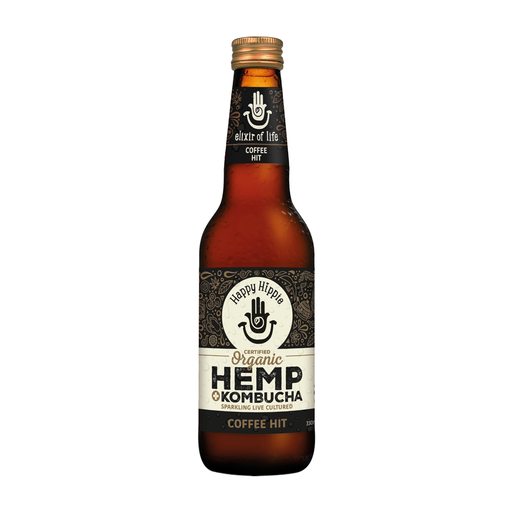 HAPPY HIPPIE | 有機康普茶 + 大麻咖啡 330毫升