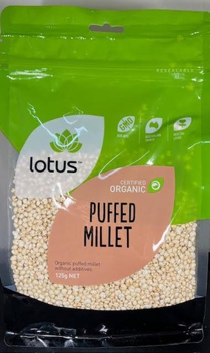 LOTUS | 有机小米泡芙 125克