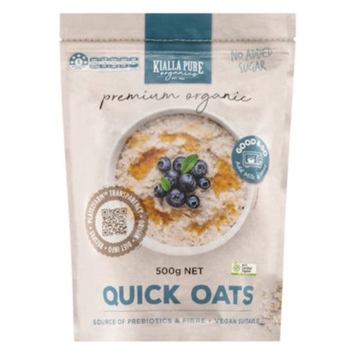 KIALLA | Oats Quick Organic 500g