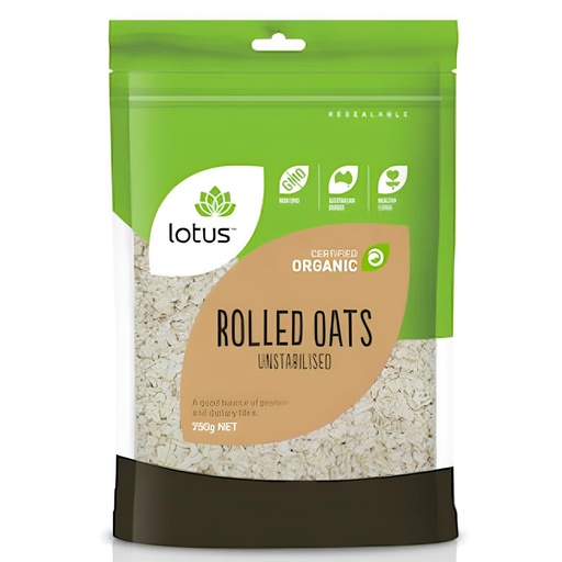 LOTUS | 有機生燕麥片（未穩定）750g