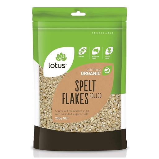 LOTUS | Spelt Flakes Rolled Organic 250g