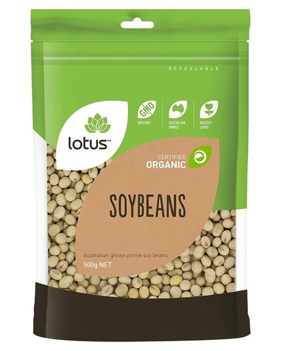 LOTUS | 有機大豆 500g