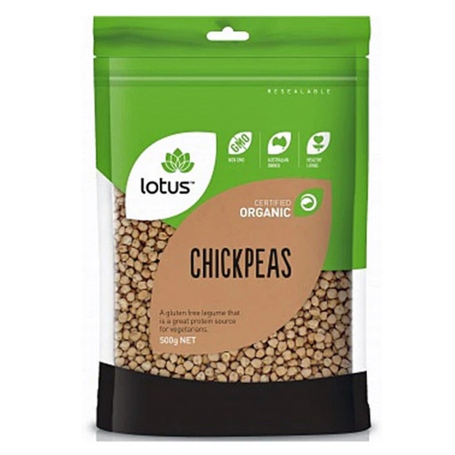 LOTUS | Chick Peas Organic 500g
