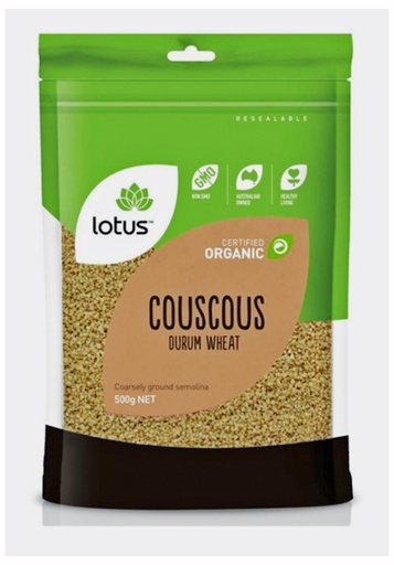 LOTUS  | 有機杜蘭小麥粗粒小米500克