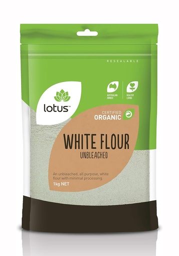 LOTUS | 有機未漂白白麵粉（小麥）1公斤