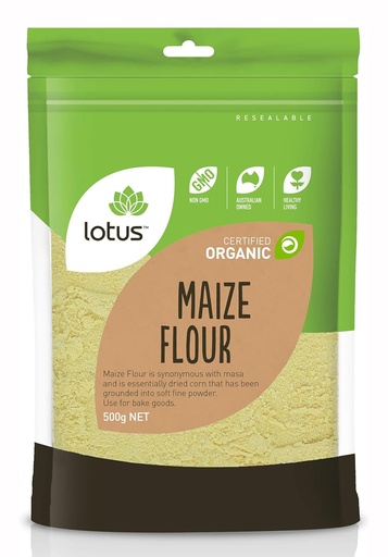 LOTUS | 有機玉米粉500克