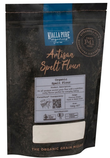 KIALLA | Organic Spelt Flour 700g