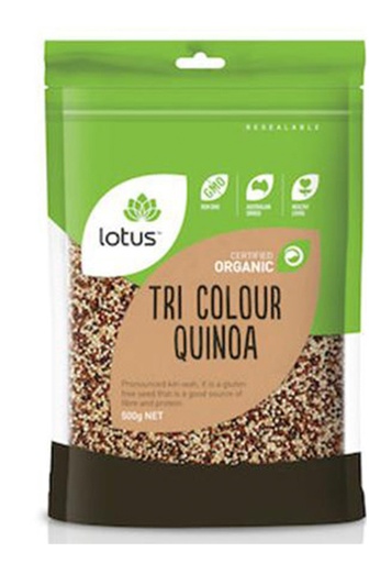LOTUS | Quinoa Grain Tri-Colour Organic 500g