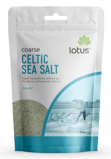 LOTUS | 海鹽凱爾特粗顆粒（乾）500 克