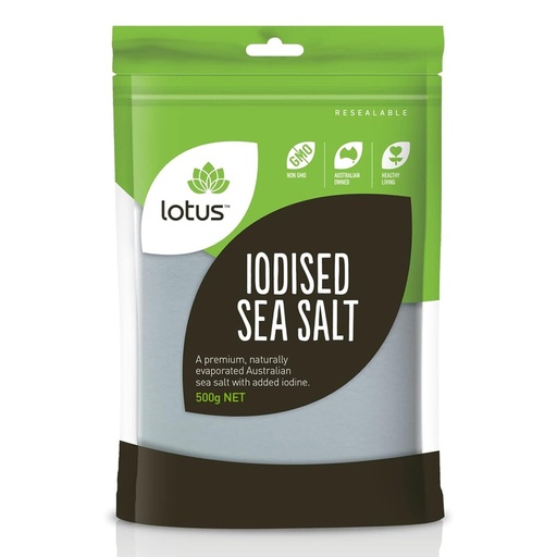 LOTUS | Sea Salt Lodised - No Flowing Agent 500g