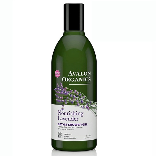 AVALON ORGANICS | Bath & Shower Gel Lavender 350mL