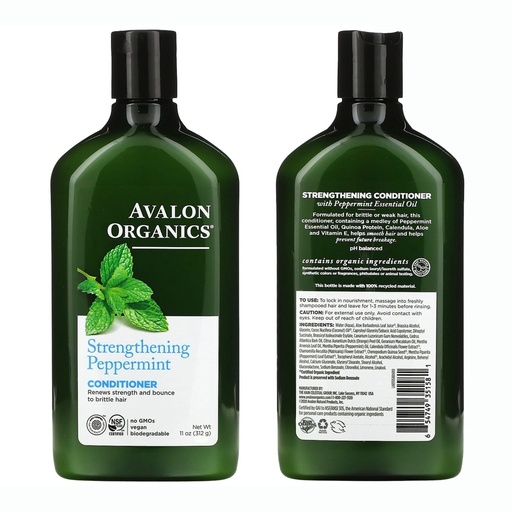 AVALON ORGANICS | Conditioner Peppermint 325mL