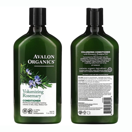 AVALON ORGANICS | Conditioner Rosemary 325mL