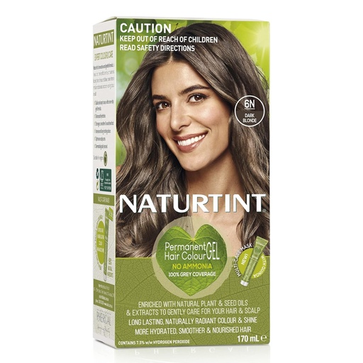 NATURTINT | 深金髮色 - 6N，170毫升