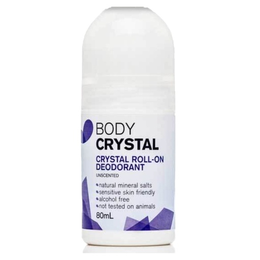 BODY CRYSTAL | Fragrance Free Roll-On 80mL