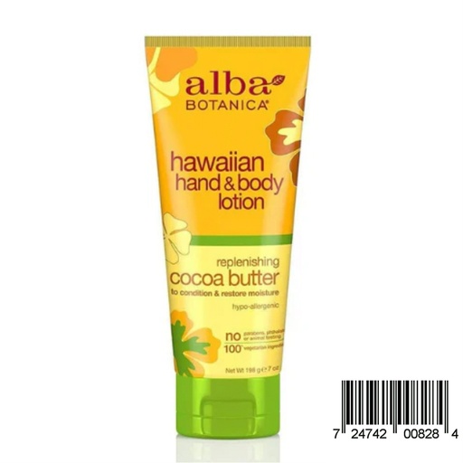 ALBA HAWAIIAN | Hand & Body Lotion Cocoa Butter 200mL