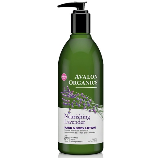 AVALON ORGANICS | Hand & Body Lotion Lavender 350mL