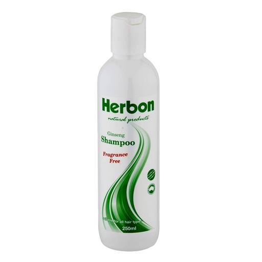 HERBON | Shampoo Ginseng Fragrance Free 250mL