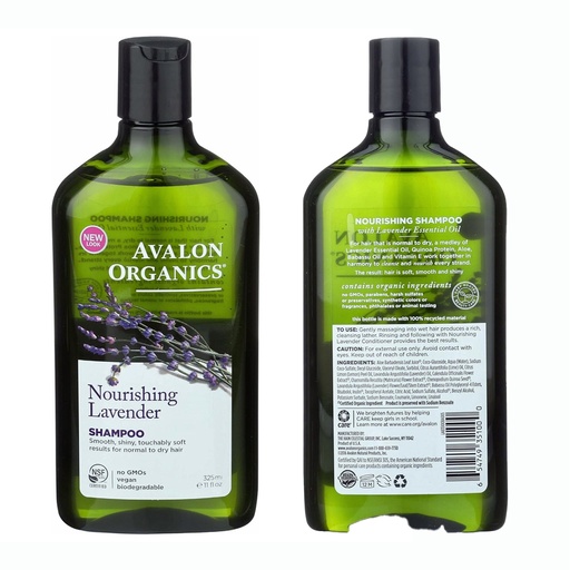 AVALON ORGANICS | Shampoo Lavender 325mL