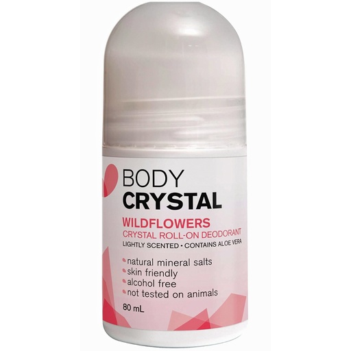 BODY CRYSTAL | Wildflowers Roll-On 80mL