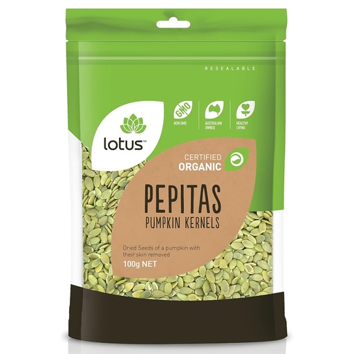 LOTUS | 有機南瓜籽 100克