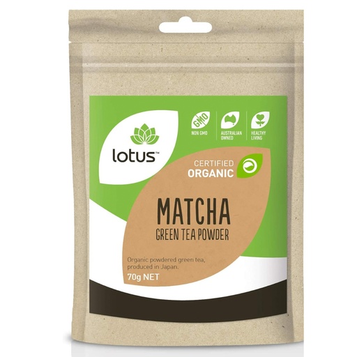 LOTUS | 高級有機抹茶粉 70克