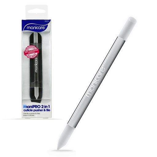 MANICARE | Manipro 2-In-1 Cuticle Pusher & File 1Pk