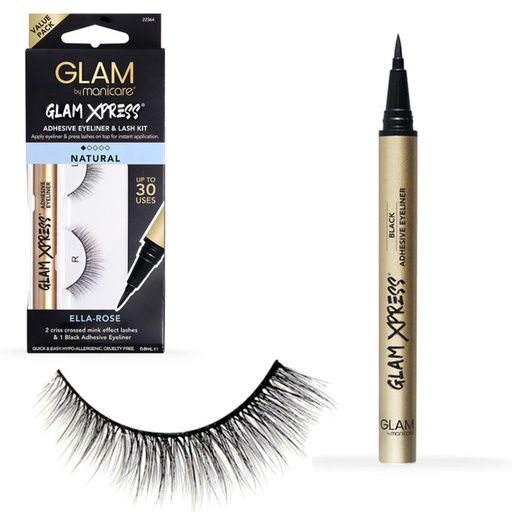 MANICARE | Ella-Rose Glam Xpress® Adhesive Eyeliner & Lash Kit