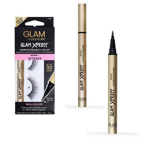 MANICARE | Mia-Louise Glam Xpress® Adhesive Eyeliner & Lash Kit
