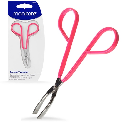 MANICARE | Eyebrow Tweezer, Scissor Style